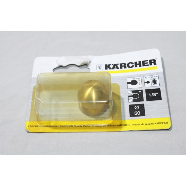 Buse 1/8 50 30mm 3x Karcher 5.763-017.0 pour nettoyeur haute pression karcher 