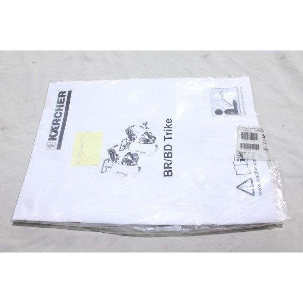 Manuel instruction trike documentation Karcher 5.959-038.0 pour autolaveuse karcher BR BD 