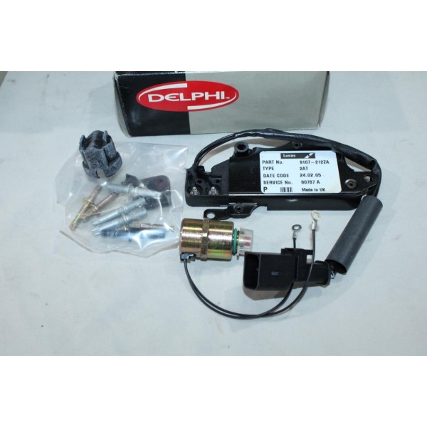 Kit electrovanne arret pompe à injection Delphi 9109-291 9107-212ZA pour peugeot 406 citroen xantia xsara suzuki vitara 1.8D 