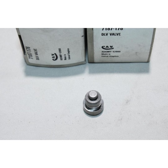 Clapet haute pression pompe à injection Delphi 7187-178 