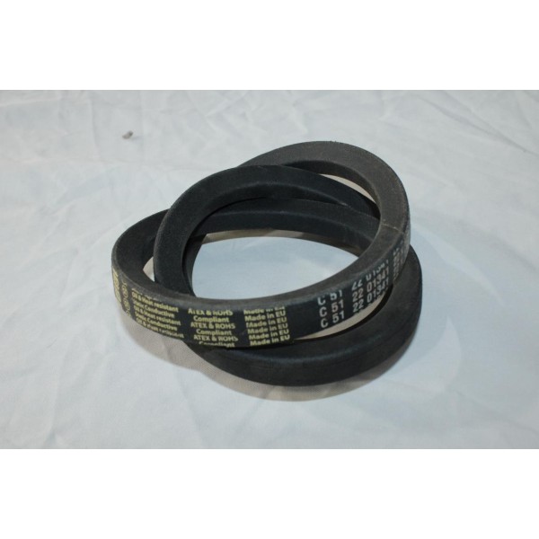 Courroie entrainement Texrope C512201341 22X1295Li 22x1295 