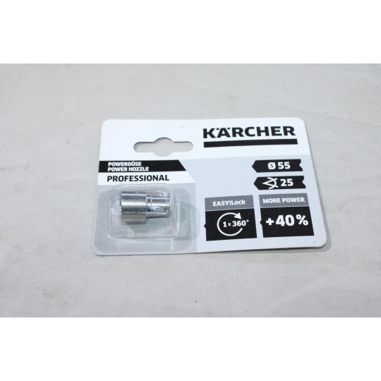 Buse embout de puissance 55 +40% puissance 25° Karcher 2.113-025.0 pour nettoyeur haute pression karcher 