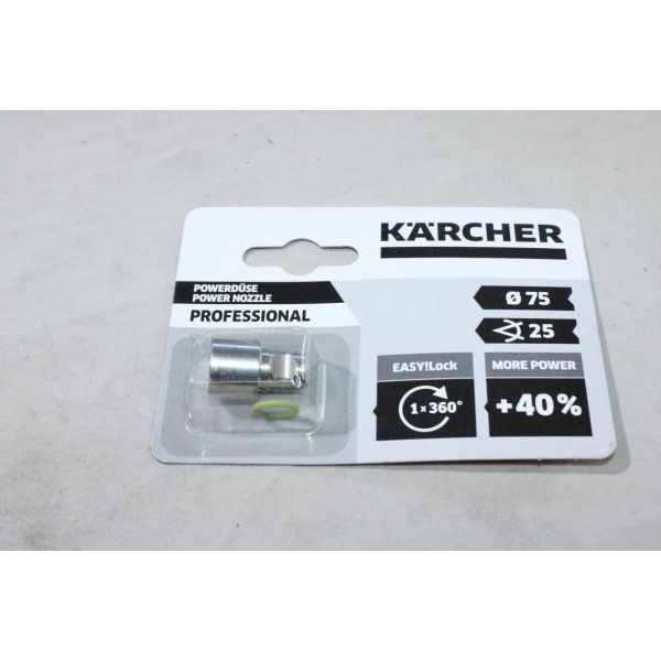 Buse embout de puissance 75 +40% puissance 25° Karcher 2.113-014.0 pour nettoyeur haute pression karcher 