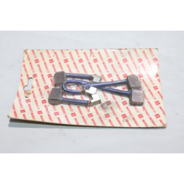 Blister 4 balais charbons demarreur Carbone Lorraine USX-93-94 pour fiat 127 131 panda cinquecento fiorino uno seicento seat 