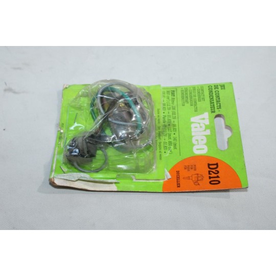 Jeu condensateur + rupteur jeu de contact rupteur allumeur ducellier Valeo 582348 D210 pour fiat 127 138 panda X1/9 ritmo 