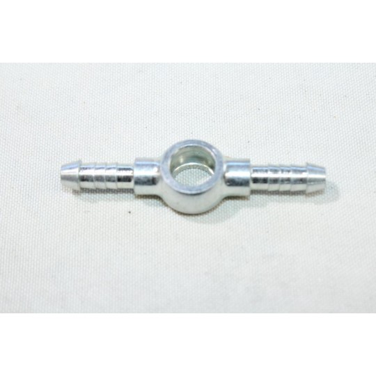Banjo double 10mm tube 6mm raccord durite tuyau carburant Veillat 110712A 