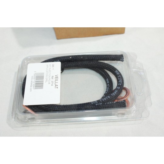 Jeu 4 joints + 4 pare flamme injecteur carburant Veillat 3714 pour opel astra ascona frontera kadett vectra omega diesel 