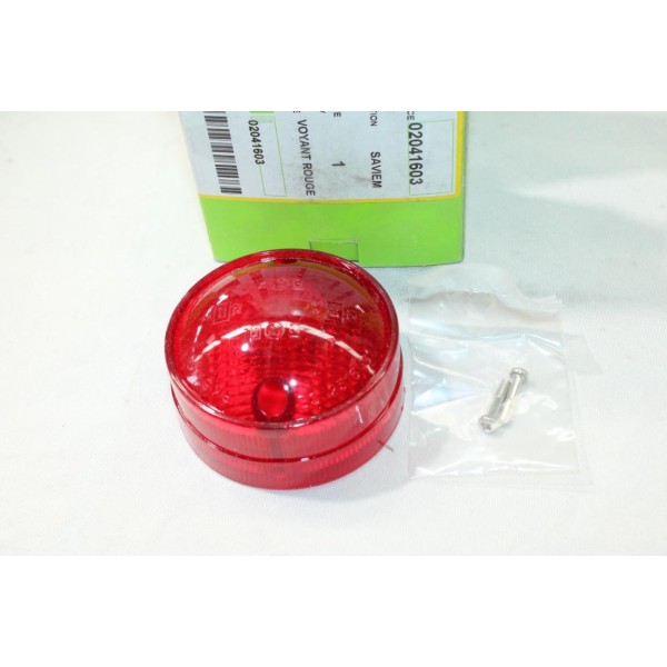 Cabochon de feu rouge Valeo 02041603 pour saviem SG2 