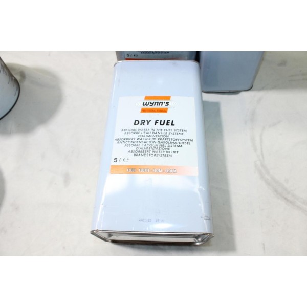 Bidon 5L 5 litres absorbeur eau dans le système alimentation dry fuel Wynn's PN71896 