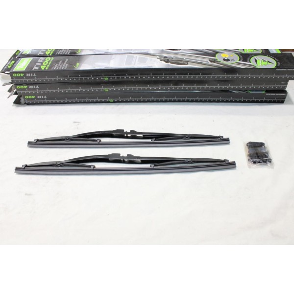 Jeu 2 balais essuie glace 400mm Valeo 728800 N40 pour bedford midi blitz ford econovan mercedes T1 henschel peugeot J9 toyota 
