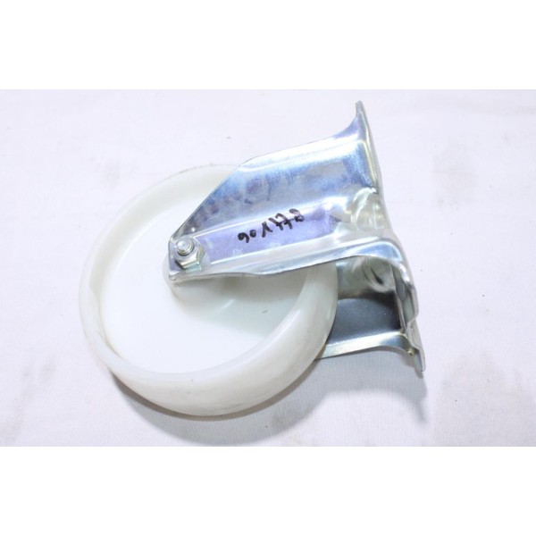 Roulette industriel fixe nylon blanc chariot Tent 951432 