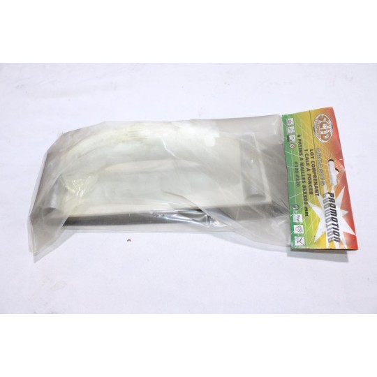 Kit abrasifs lot 1 cale à poncer + 4 patins à mailles 85x300mm SCID 6651 