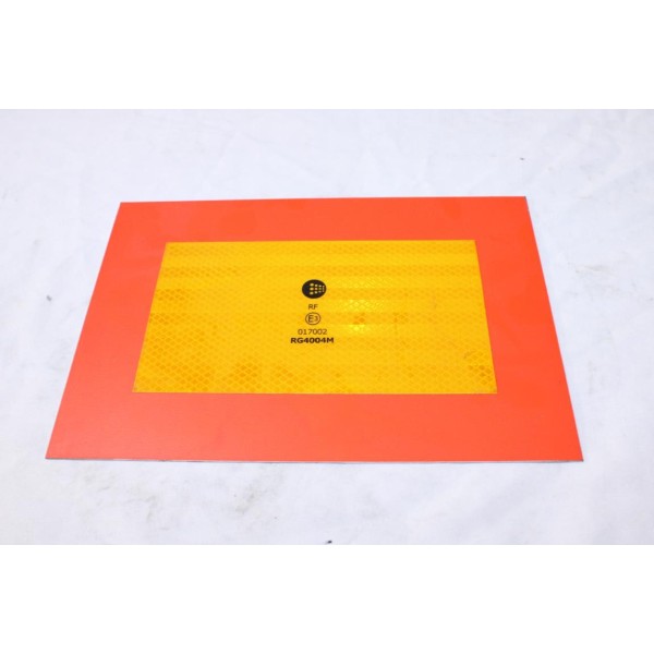Plaque reflechissante orange rouge RF RG4004M 017002 