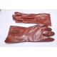 Paire gants PVC long taille 10 XL North R50 redcote protection chimique 