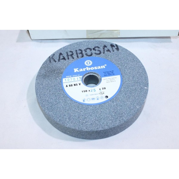 Disque à meuler 150mm 150x25x20 Karbosan 14930 NK60 