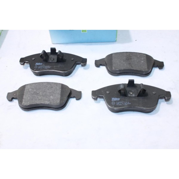 Jeu 4 plaquettes de frein avant montage teves Valeo 601050 pour renault laguna 3 III megane 3 III scenic 3 III latitude clio 4 