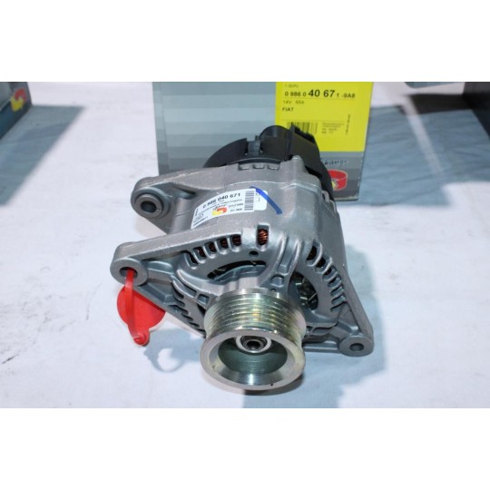 Alternateur 65A Bosch 0986040671 pour fiat barchetta brava bravo 1 strada punto 2 II lancia Y ypsilon 1.4 essence 1.9D 1.9 D 
