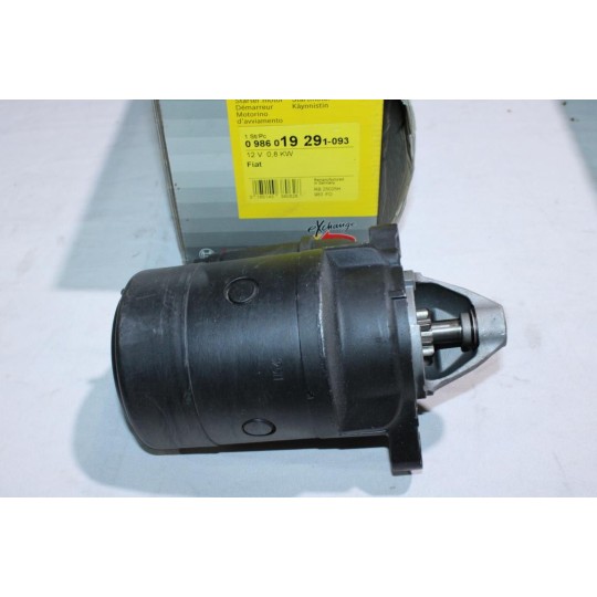 Demarreur 0.8KW reconditionné à neuf Bosch 0986019291 pour fiat uno lancia Y10 1.0 1.1 1.3 essence 