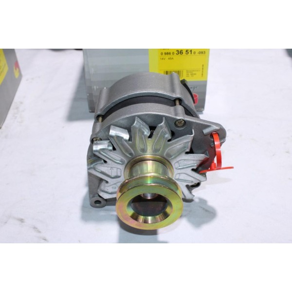 Alternateur 45A reconditionné à neuf Bosch 0986036510 pour volkswagen caddy 1 transporter T3 polo 2 II 1.0 1.3 essence 1.6D 1.6 