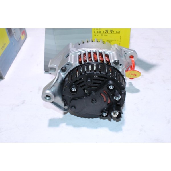Alternateur 80A reconditionné à neuf Bosch 0986038781 pour citroen jumper ZX jumpy evasion berlingo xsara fiat ducato scudo