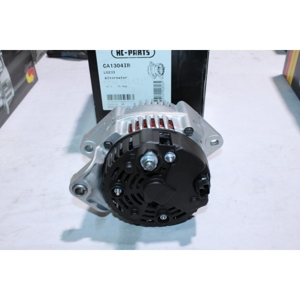 Alternateur 75A reconditionné à neuf HC-Parts CA1304IR L0233 pour renault megane 1 dont scenic kangoo 1 trafic 1 clio 2 II opel