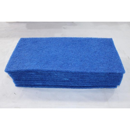 Lot 10 PAD bleu velours Karcher 6.905-887.0 pour brosse karcher 