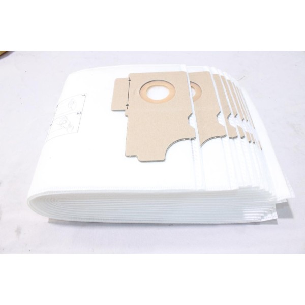 Lot 10 sacs filtre en papier toison Karcher 6.904-311.0 pour aspirateur karcher VC 36/2 46/2 VW 50 100 