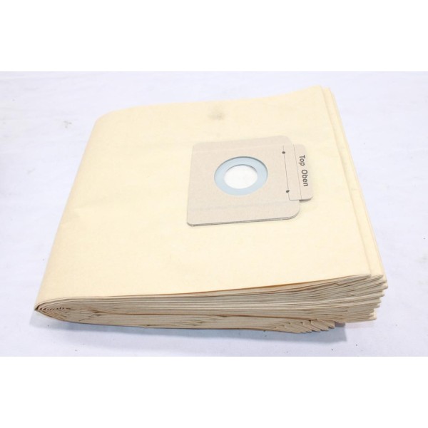 Lot 10 sacs filtre papier Karcher 6.907-019.0 pour aspirateur karcher T15 T17 
