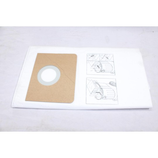Lot 5 sacs filtre en papier toison Karcher 6.907-480.0 pour aspirateur karcher NT 