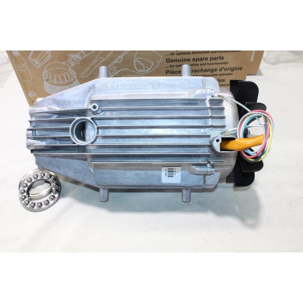 Moteur complet (2 petits elements cassés voir photo et autre tordu sans reclamation) Karcher 4.623-781.0* pour nettoyeur haute 