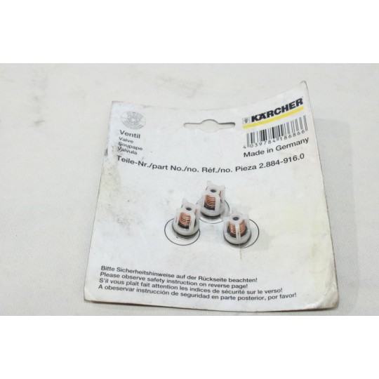 Blister 3 soupapes Karcher 2.884-916.0 pour nettoyeur haute pression karcher K HDS 