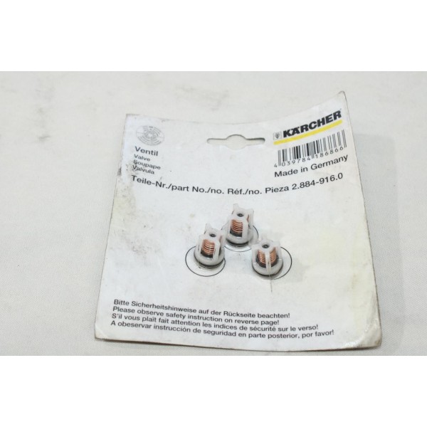 Blister 3 soupapes Karcher 2.884-916.0 pour nettoyeur haute pression karcher K HDS 