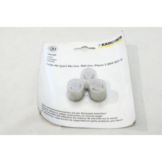 Blister 3 soupapes Karcher 2.884-922.0 pour nettoyeur haute pression karcher HD 