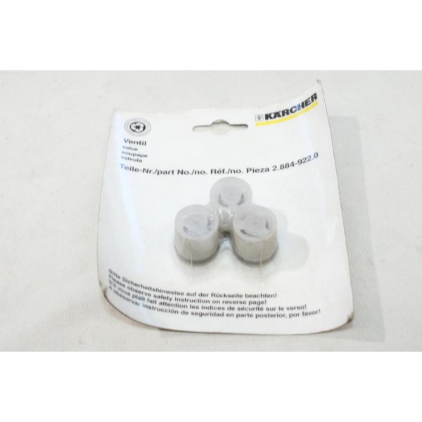 Blister 3 soupapes Karcher 2.884-922.0 pour nettoyeur haute pression karcher HD 