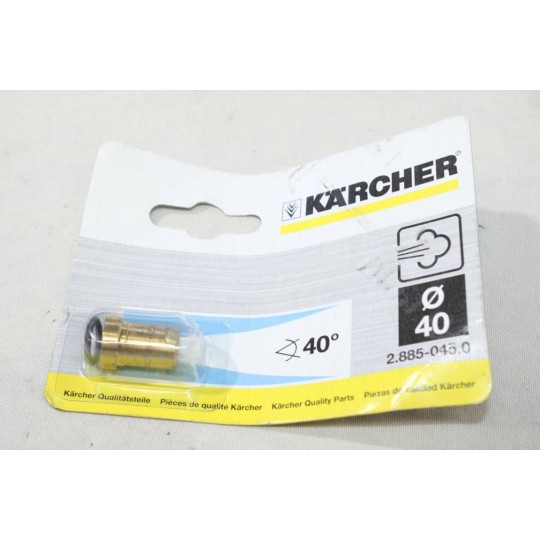 Buse embout tuyauere à vapeur 40° Karcher 2.885-045.0 pour nettoyeur haute pression karcher HDS 