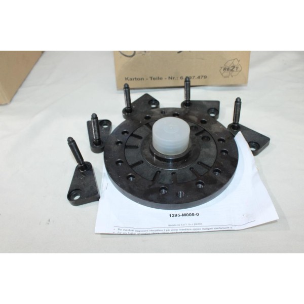 Plateau 5 trous plaque serrage centre fermé Ravaglioli GAR131H pour équilibreuse de roue 