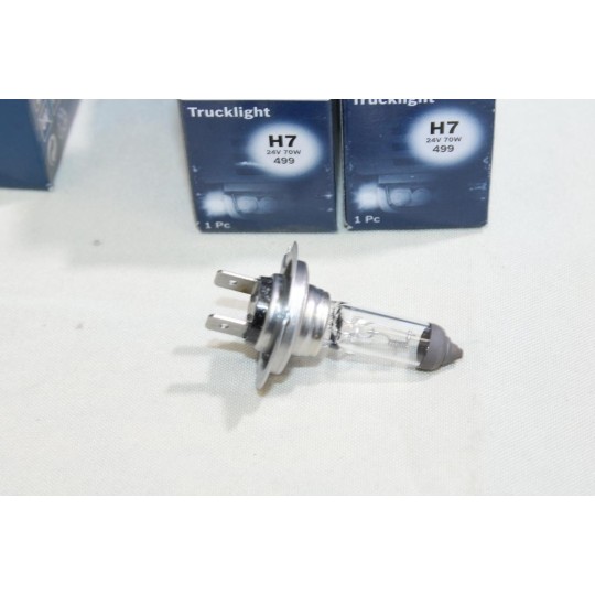 Ampoule de phare projecteur type H7 24V 70W Bosch 1987302471 pour poids lourd tracteur engin agricole 