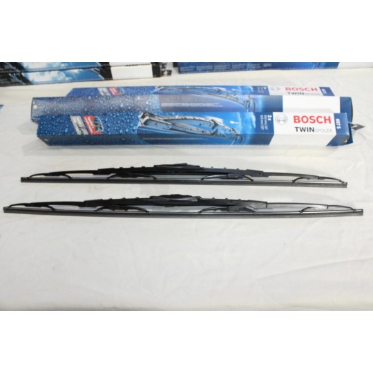 Jeu 2 balais essuie glace 2x 650mm avec gicleur lave glace Bosch 657S 3397118334 pour citroen C8 fiat ulysse 2 II lancia phedra 