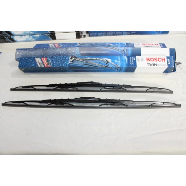 Jeu 2 balais essuie glace 2x 650mm avec gicleur lave glace Bosch 657S 3397118334 pour citroen C8 fiat ulysse 2 II lancia phedra 