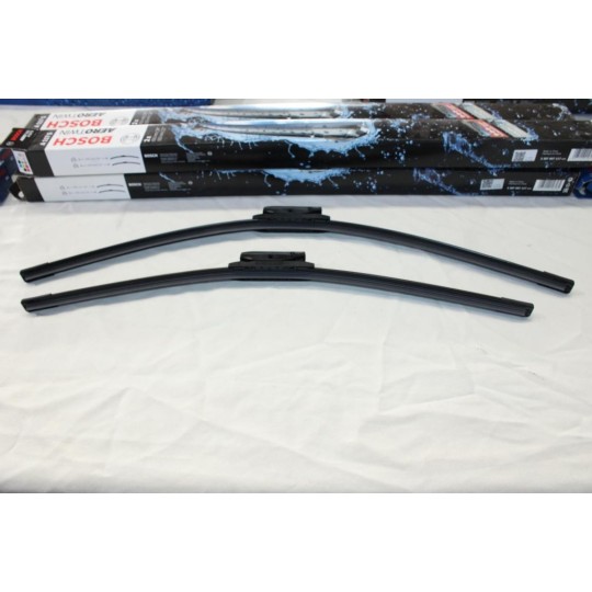 Jeu 2 balais essuie glace 650mm + 550mm souple aerotwin Bosch A117S 3397007117 pour renault scenic 2 II 