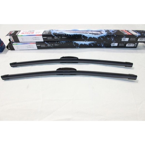 Lot 2 balais essuie glace souple aerotwin 2 x 530mm Bosch AR530S 3397118903 pour audi A4 A6 chevrolet corvette silverado jaguar 