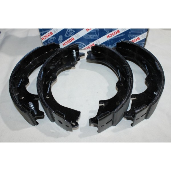 Jeu 4 machoires de frein arriere 254x52mm montage akebono Bosch BS540 0986487290 pour toyota land cruiser prado 70 modell F 