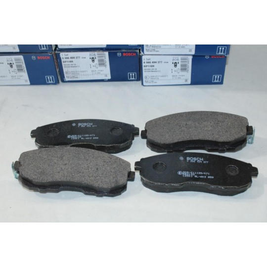 Jeu 4 plaquettes de frein avant montage sumitomo Bosch BP1189 0986494277 pour nissan maxima J30 skyline V35 bluebird B17 tiida 