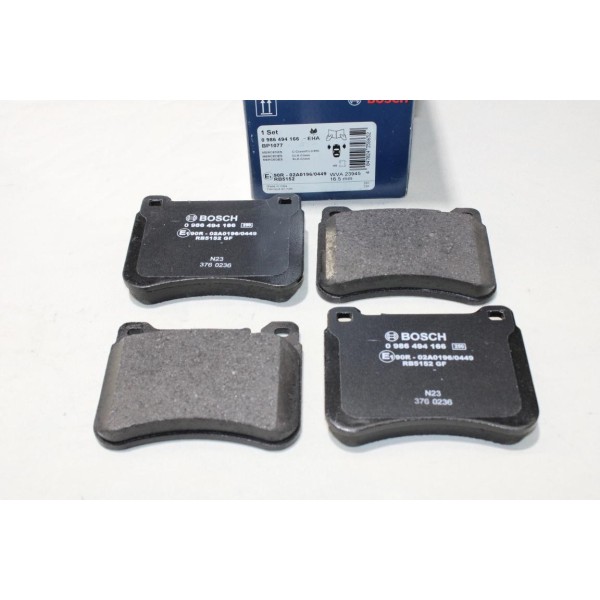 Lot 4 plaquettes de frein avant montage brembo Bosch BP1077 0986494166 pour mercedes classe C CLK SLK W203 C209 R171 