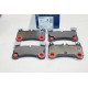 Lot 4 plaquettes de frein arriere montage brembo Bosch BP1141 0986494205 pour audi Q7 porsche cayenne volkswagen touareg 