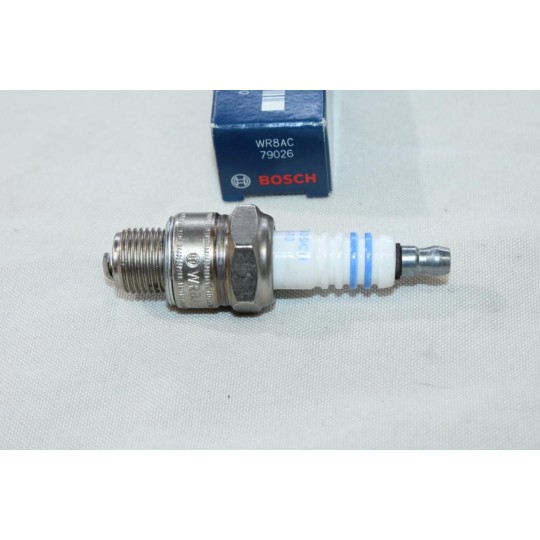 Lot 2 bougies allumage Bosch WR8AC 79026 0242229534 pour seat 600 volkswagen coccinelle karmann transporter T1 T2 safari 1500 