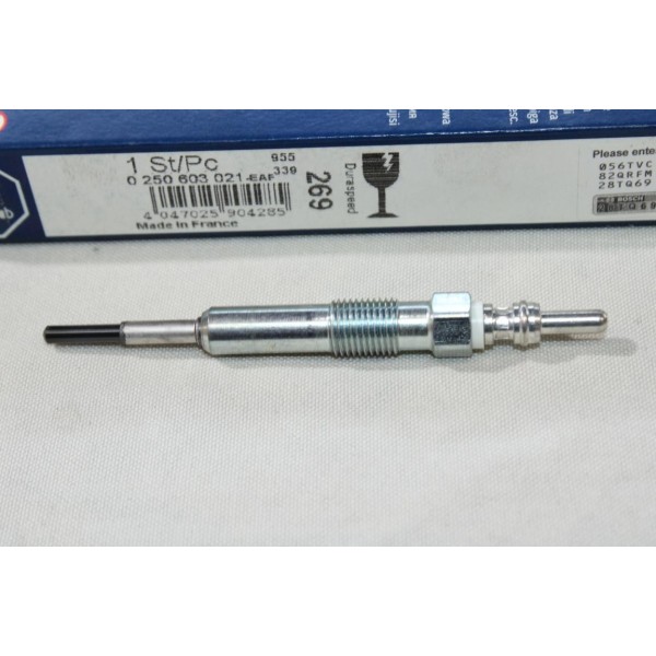 1 Bougie de préchauffe Bosch N°269 0250603021 pour audi A3 A4 seat alhambra ibiza 3 4 III IV cordoba 2 II toledo 3 III leon 2 