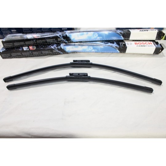 Lot 2 balais essuie glace 65cm + 55cm souple aerotwin Bosch A117S 3397007117 pour renault scenic 2 II 