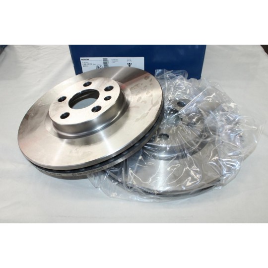 Lot 2 disques de frein avant 281mm diametre ventilé Bosch BD715 0986478812 pour citroen evasion jumpy fiat ulysse scudo lancia 