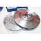 Jeu 2 disques de frein avant ventilé 330mm diametre Bosch BD1153 0986479290 pour alfa romeo 159 brera spider giulietta jeep 